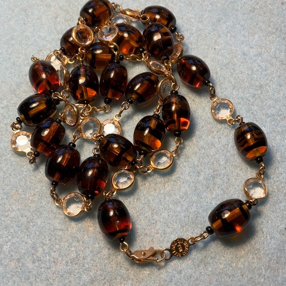 Ballagio crystal and bead costume necklace - Picture 8 of 9